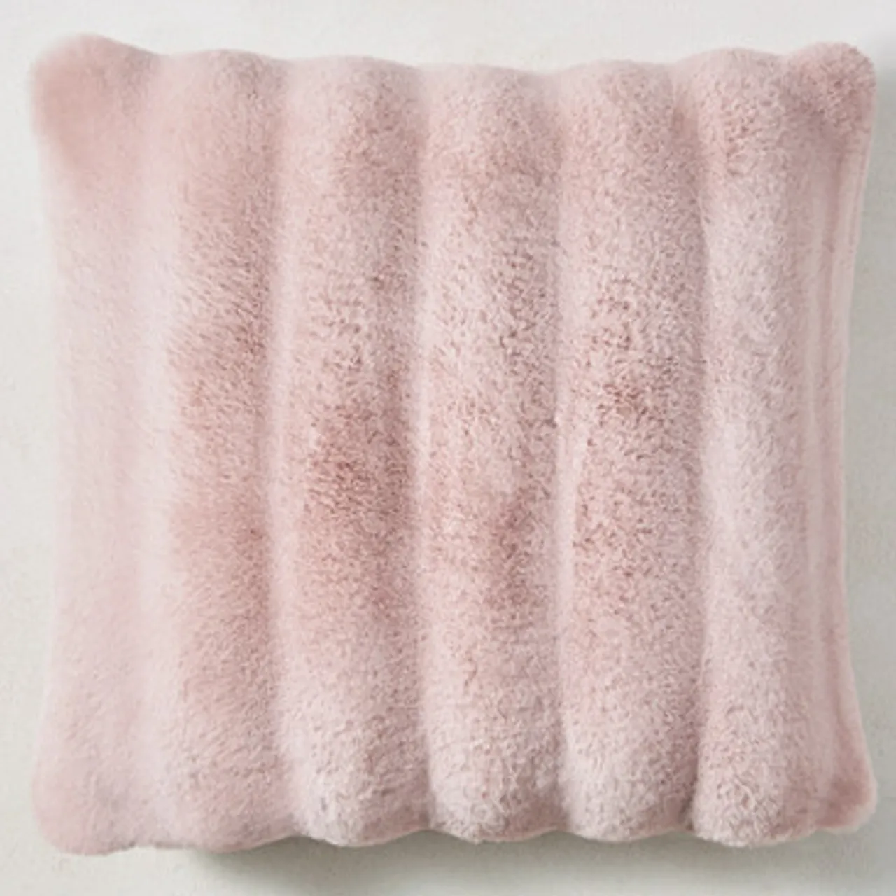 Z Gallerie Kira Pillow 20" - Blush> Textile Sale | Faux Fur Pillows